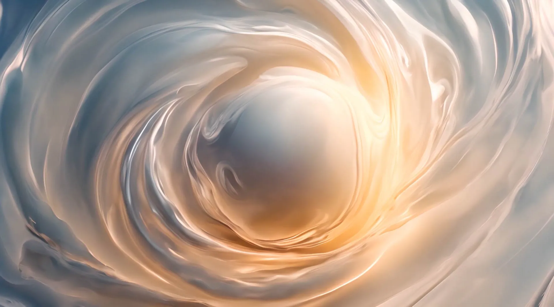 Soothing Cream Swirl Elegant Stock Motion Video